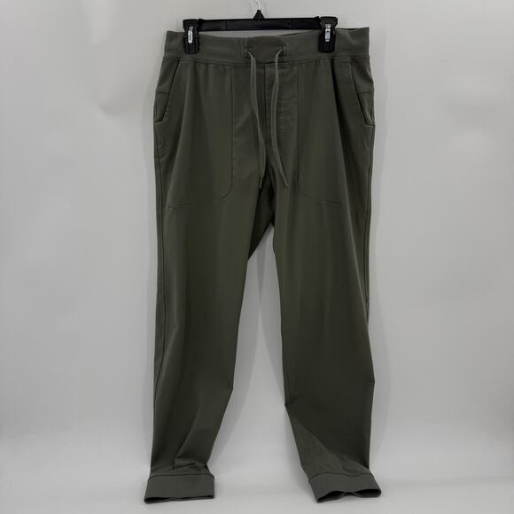 LULULEMON Mens ABC Jogger Size L Grey Sage Athleisure Activewear M5A85A